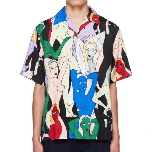 Wacko Maria | Shirts | Nude Women Hawaiian Ss Shirt Wacko Maria 